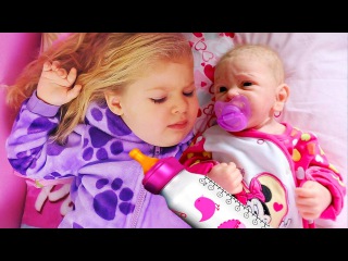 ВРЕДНЫЙ МАЛЫШ Беби Бон ГРОМКО ПЛАЧЕТ Диана как Мама для Куклы Baby Born Видео для Детей Игры Девочек
