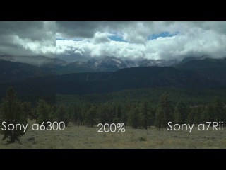 Sony a6300 vs a7Rii Four Quick Video Tests