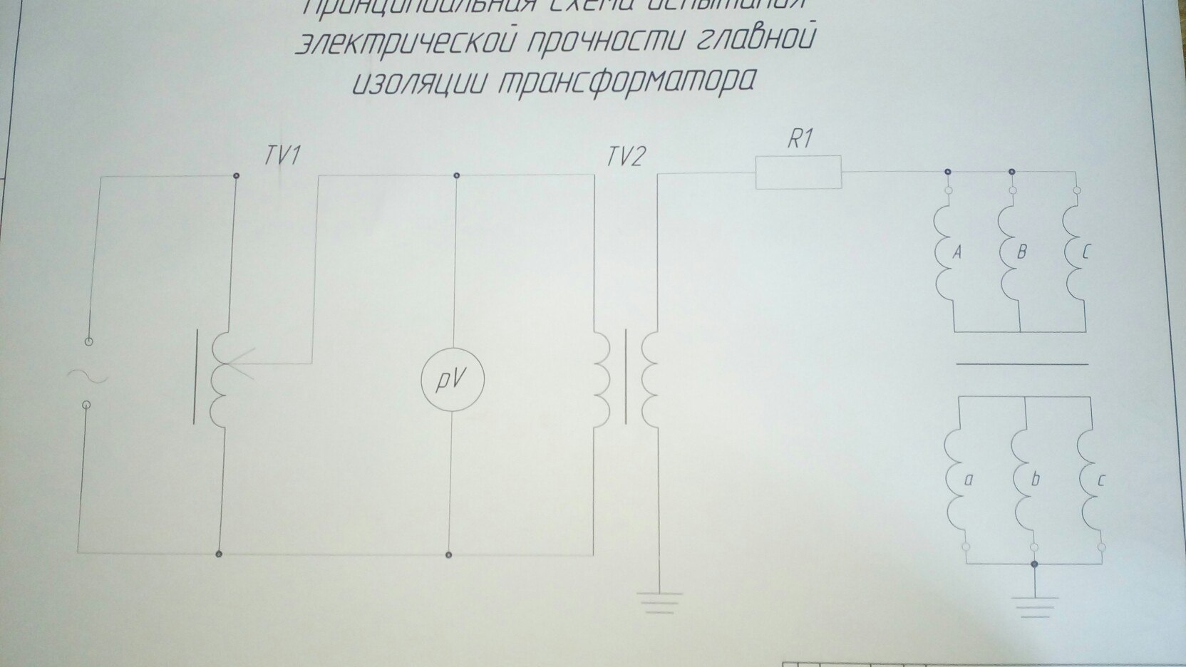 Съела схема