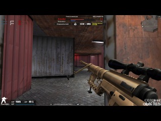Combat arms Точность стрельбы снайперских винтовок DSR-1, M-200, СВ-98, L96A1, L115a3 red