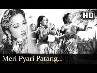 Meri Pyari Patang (HD) - Dillagi (1949) Song - Shyam - Suraiya - Hindi Old Song - Filmigaane