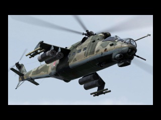 Video Shows Russian Mi-24 Hind Attack Helicopters In Intense Action .