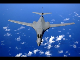 B-1 Lancer For supersonic jet-powered heavy strategic bomber United States Air Force (USAF)