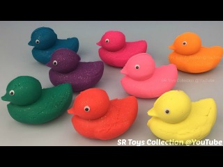 Play Doh Sparkle Ducks with Teletubbies Molds Fun for Kids