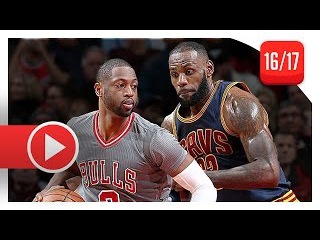 Dwyane Wade vs LeBron James SICK Duel Highlights (2016.12.02) Bulls vs Cavaliers - BROTHERHOOD!