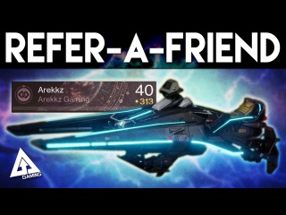 Destiny Refer A Friend Items, Update 2.0.2 & Iron Banner