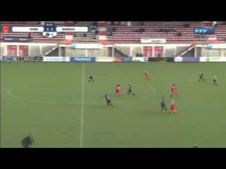 FIGHT At French Women's Match Between Rouen & Bordeaux Crazy Punch Up