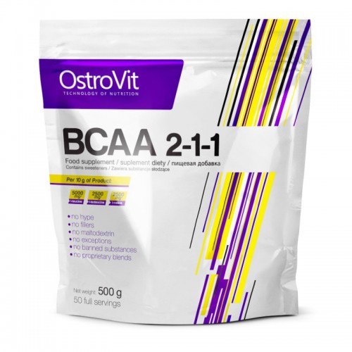 Ostrovit Bcaa 2:1:1 500 грамм 