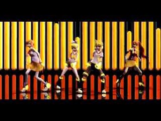 【MMD】 Sweet Devil Remix - Rin, Len, Anon and Kanon