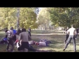 Жёсткая групповая драка