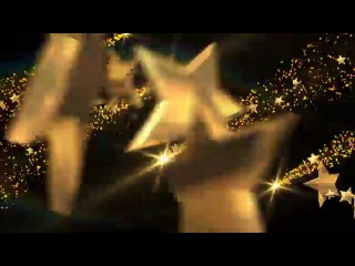 HD new ПЕРЕХОД ЗОЛОТЫЕ ЗВЕЗДЫ 9 футаж с альфа каналом скачать бесплатно 2016 TRANSITION GOLD STARS