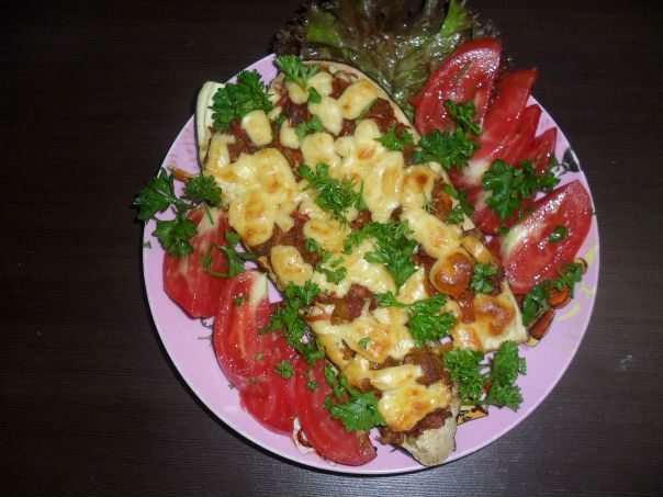 БАКЛАЖАНЫ ЗАПЕЧЕНЫЕ В ДУХОВКЕ