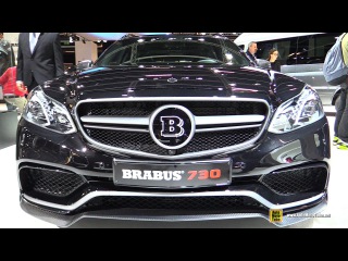 2016 Mercedes E63 S Brabus 730hp - Exterior and Interior Walkaround - 2015 Frankfurt Motor Show