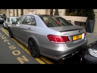 Brabus E B63-730 W212 LOUD Sound and Accelerations ! Paris 2015