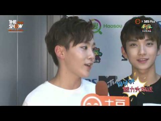 150602 Seventeen (세븐틴) Warm-up Time CUT @ THE SHOW