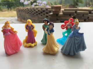 Kinder Surprise Disney Princesses Cinderella Belle Rapunzel Princess Ariel Princess Aurora Jasmine
