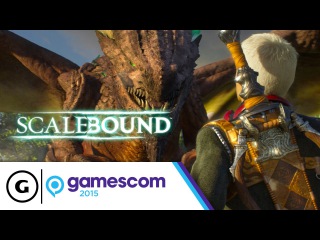 Scalebound Dragons & Combat Stage Demo - Gamescom 2015
