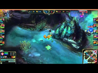 Blitzcrank one man army invading