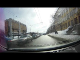 Видеорегистратор. Место происшествия 22.03.2016