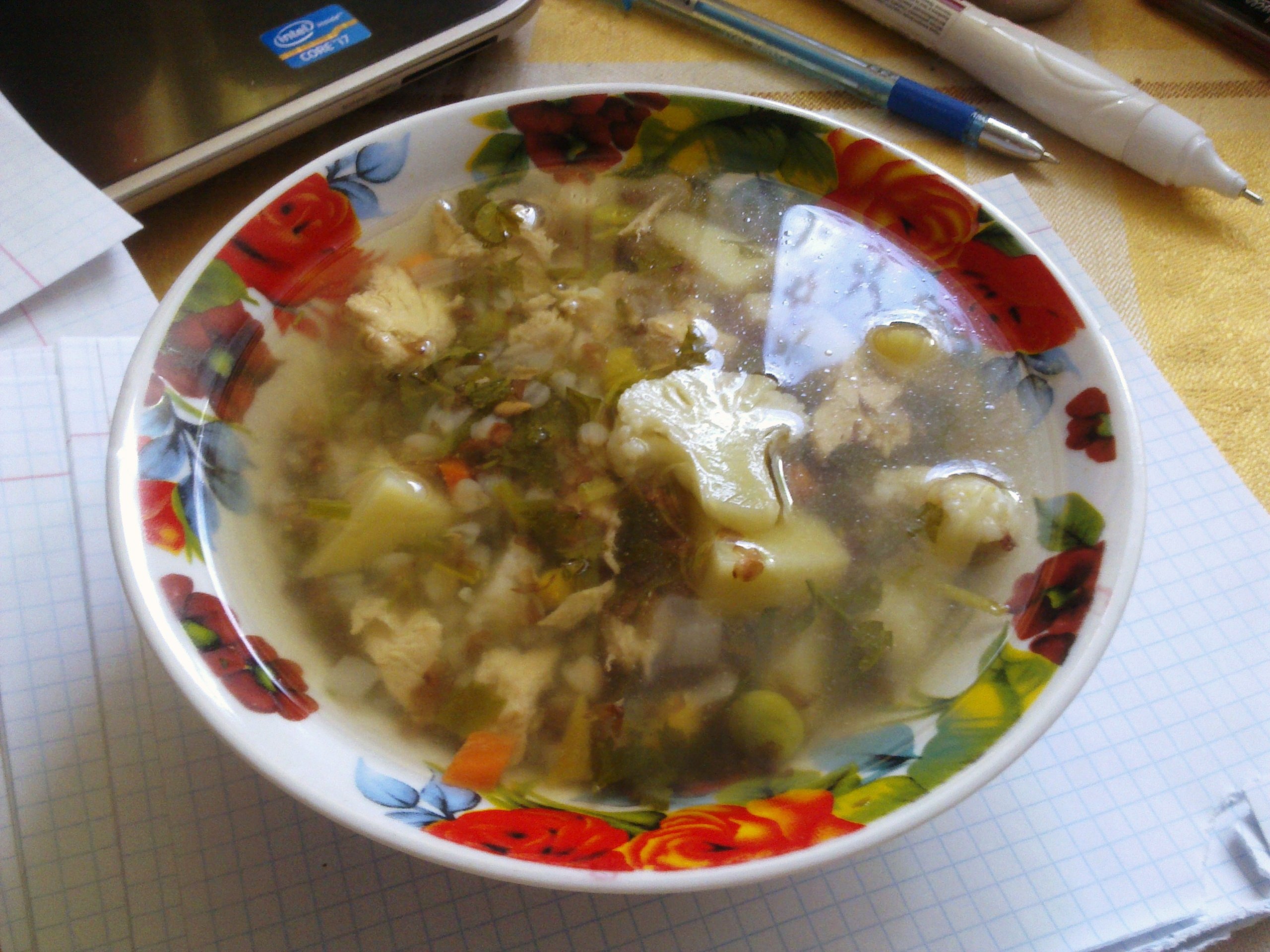 Легкий суп