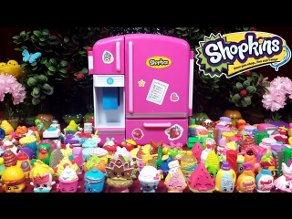 Холодильник Шопкинс! Shopkins So Cool Fridge Refrigerator Toy. Мультяшный обзор на русском :)