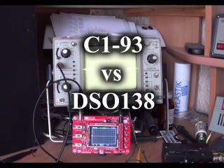 Сравнение DSO138 с советским осциллографом