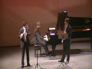 Astor Piazzolla: Oblivion for 2 flutes and piano Andrea Oliva Bulent Evcil Lior Kretzer