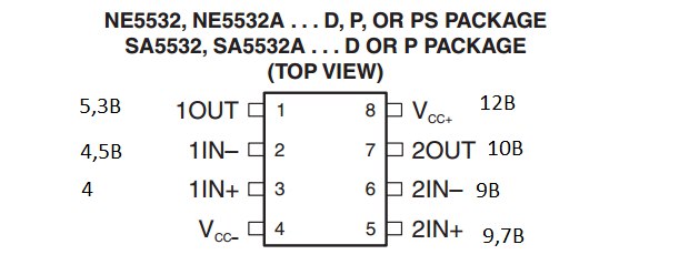 Ne5532 схема включения
