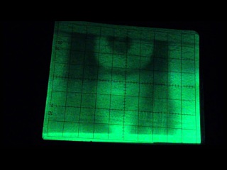 Marie Madeleine - Swimming Pool on Oscilloscope/на осциллографе