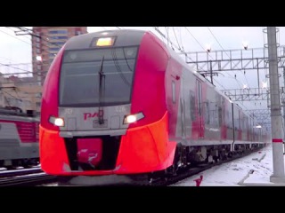 Электропоезд ЭС1-026 + ЭС1-029