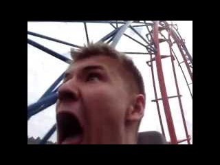 Блять че за хуйня ! Назад блядь ! // Guy on the Roller coaster