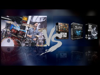 Live Drums vs SSD 4 vs Drumforge vs Superior Drummer 2 (Djent test)