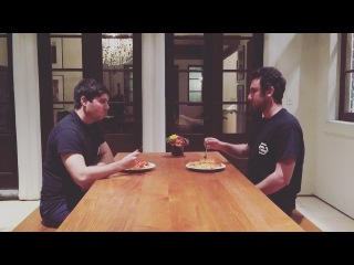 Two Friends on Instagram: “warning: do NOT eat spaghetti while listening to our new @torikelly remix. we learned the hard way...”