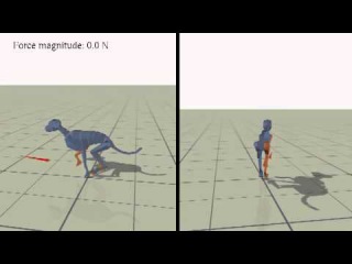 Locomotion Skills for Simulated Quadrupeds