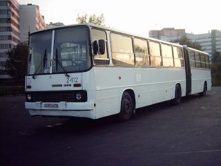 IKARUS-280.33 В Санкт-Петербурге. 2007 год.