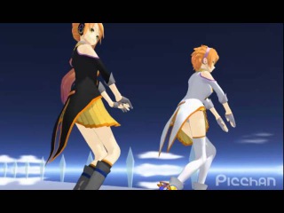 MMD - Anon&kanon - Kiss me.