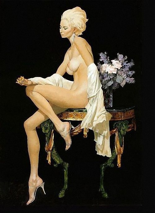 Американский иллюстратор Robert McGinnis