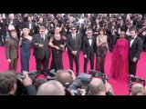 Sienna Miller, Jake Gyllenhaal and the jury at the opening ceremony of the Cannes Film Festival 2015