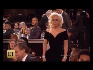 Реакция Леонардо Ди Каприо на победу Леди Гаги Золотой глобус 2016 | Leonardo DiCaprio's Reaction to Lady Gaga's Golden Globes