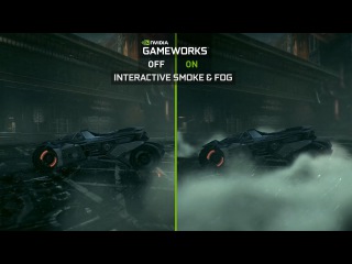 Новое видео Batman: Arkham Knight NVIDIA GameWorks Batmobile Video
