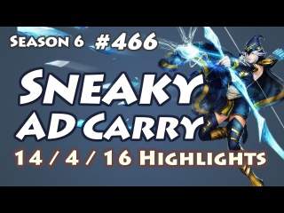 C9 Sneaky - Ashe vs Jhin - KR LOL SoloQ Highlights