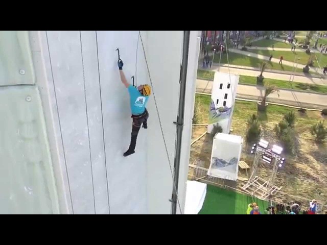 Ice Climbing Sochi 2014