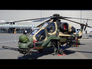 DEADLY FAST Turkish Military T129 ATAK Attack Helicopter