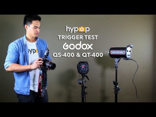 Trigger Test between the Godox QS-400 vs QT-400 Flash Strobes