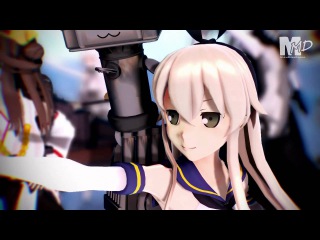 【MMD】【HD】二次元全明星 小苹果