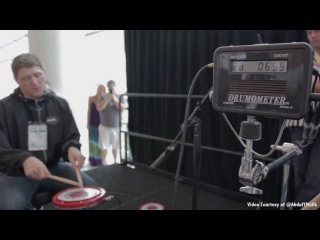 Tom Grosset - Official World's Fastest Drummer - Breaks Guinness World Record