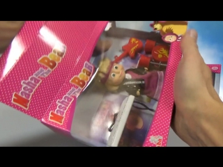 Маша и Медведь игрушки и яйца с игрушками распаковка Masha and the Bear surprise toys unboxing