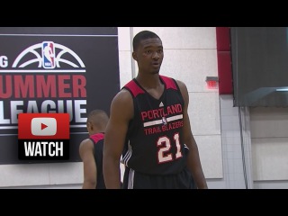 Noah Vonleh Full SL Highlights vs Spurs (2015.07.14) - 20 Pts, 8 Reb