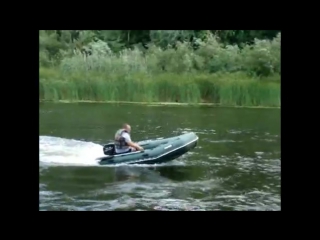 Лодка Bark-BT-310-S, двигатель Parsun-9.8 л.с. _ Boat Bark-BT-310-S, the engine Parsun-9.8 hp