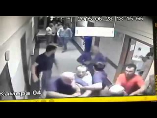 Драка в 9-ой городской больнице г. Грозный